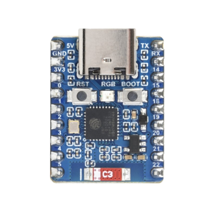 ESP32-C6-Zero-M পিন হেডার সংস্করণ